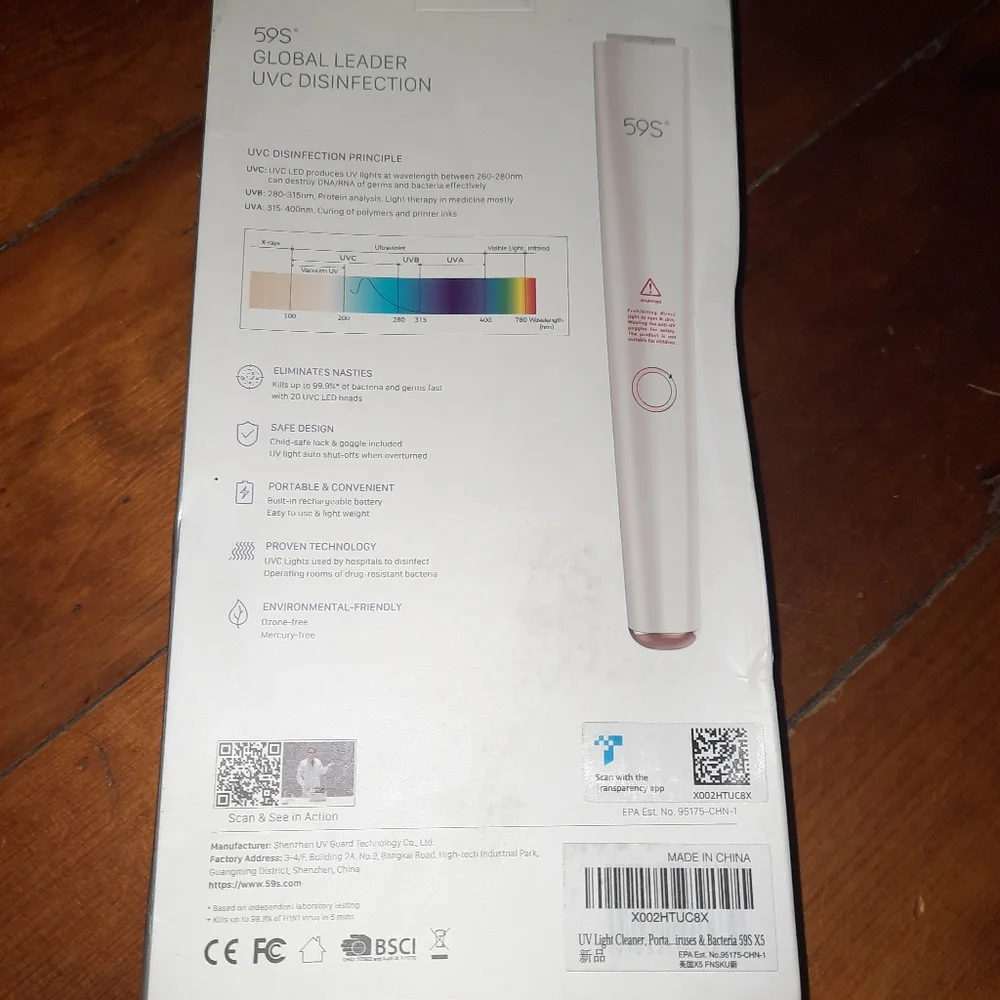*bogo* 59s anti virus multiuse wand disinfector - Picture 3 of 4